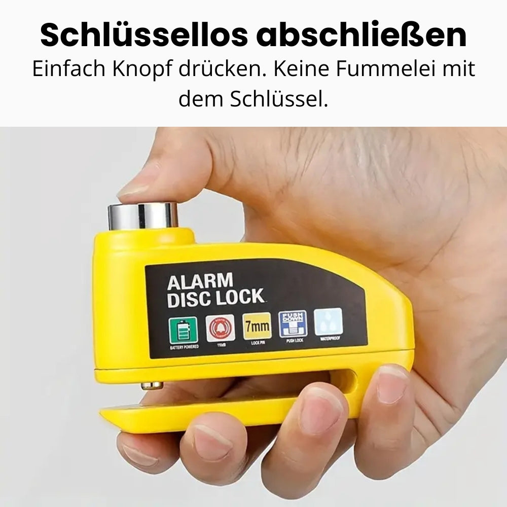 AlarmLock | Disc-Fahrradschloss mit Alarmsystem