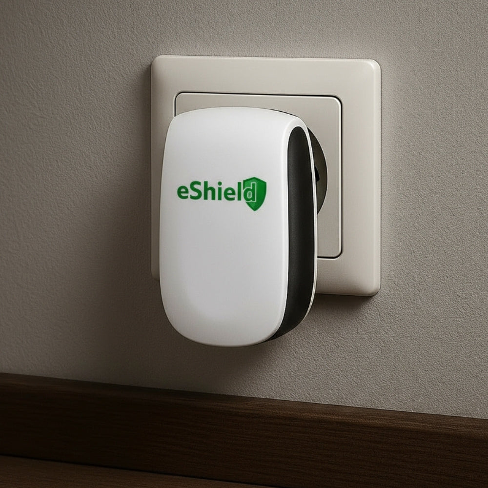 eShield | Netzstecker zur Entstörung von Elektrosmog