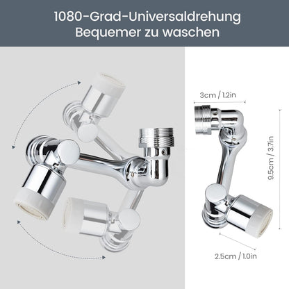 StreamFix | 1080°-drehbare Universal-Wasserhahnverlängerung