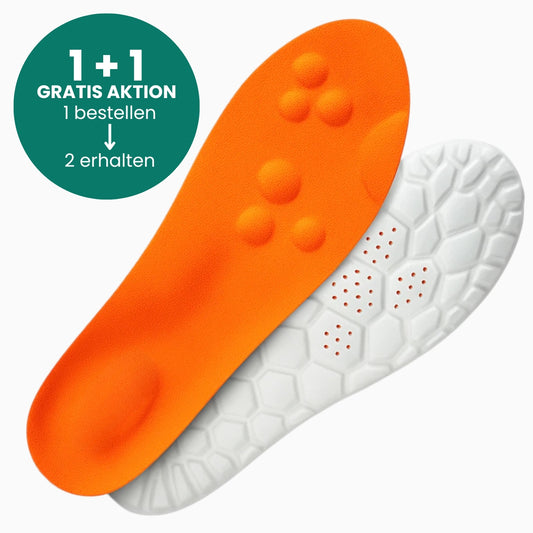 (1 + 1 Gratis Aktion) Hermhoffer® Soft-Stepper Sohlen